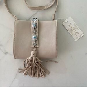 NWT Sancia Leather Crossbody Bag